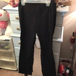 Black pull on dress pants
